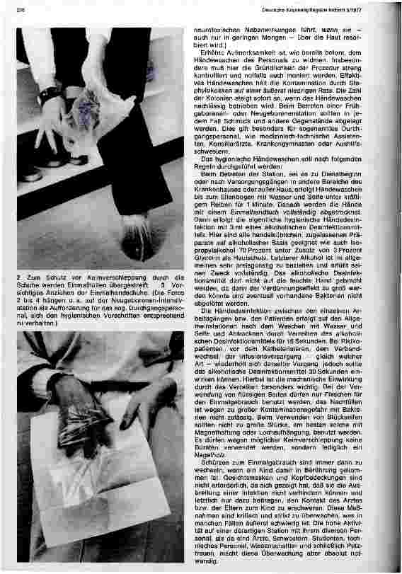 Vorschauseite 4: Hygienische Maßnahmen in der Neuund Frühgeborenenabteilung
