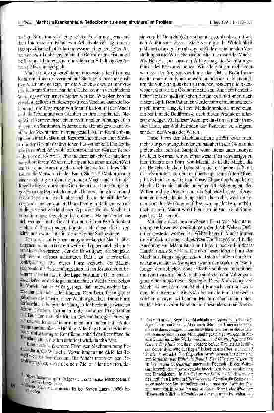 Vorschauseite 3: Macht im Krankenhaus. Reflexionen zu einem strukturellen Problem