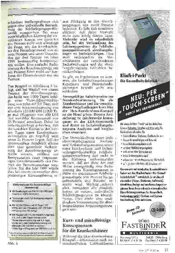 Vorschauseite 5: Begründete Budgetkürzung oder Zwangsabgabe? Kritische Anmerkungen zum Beitragsentlassungsgesetz 1997