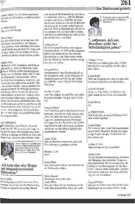 Vorschauseite 2: Hausordnung im Altenheim
