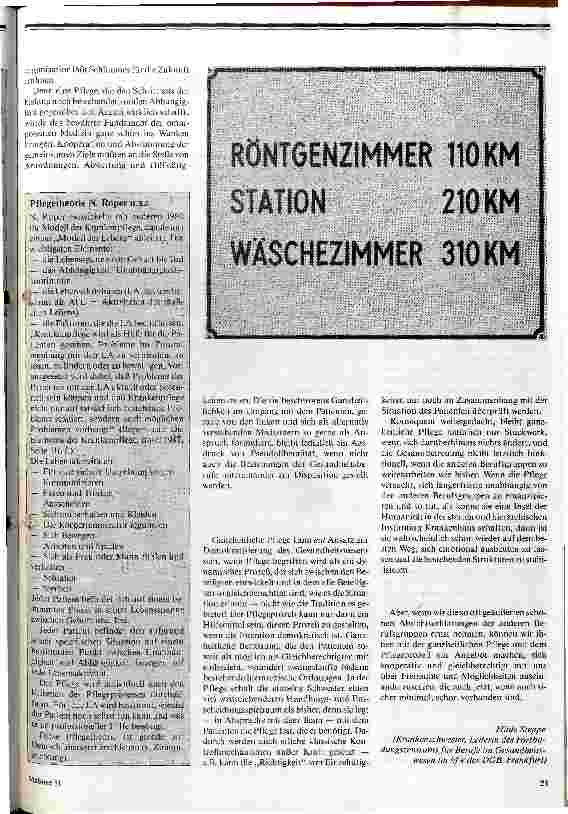 Vorschauseite 3: Ganzheitspflege - Falle oder Utopie