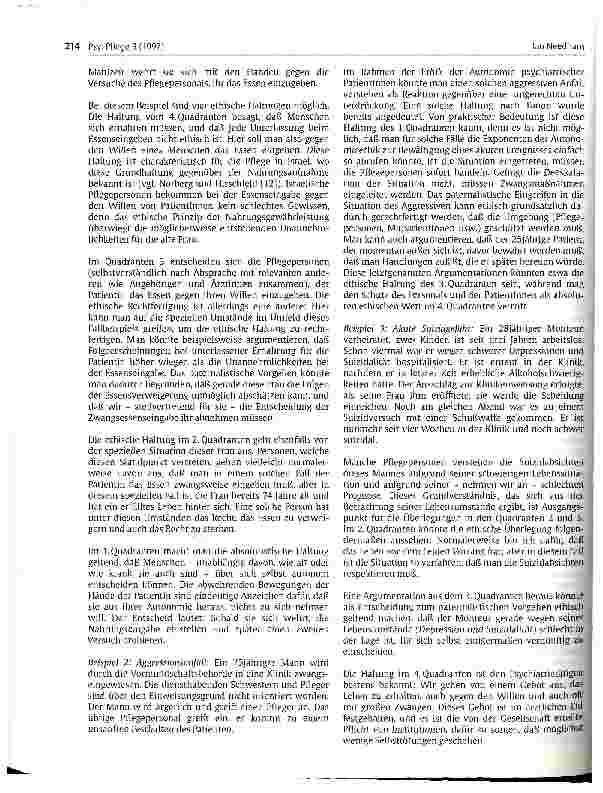 Vorschauseite 4: Zwangsmaßnahmen und Ethik. Entwurf eines ethischen Modells für die Pflege