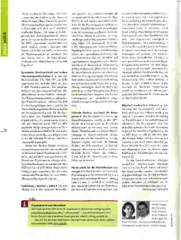 Vorschauseite 3: Gesundheitssystem: Endlich der Durchblick!