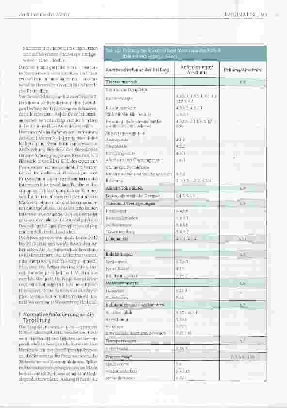 Vorschauseite 2: Durchführung und Umfang der Typprüfung von Reinigungs-Desinfektionsgeräten zur Aufbereitung thermolabiler Endoskope gemäß Normenreihe DIN EN IS015883