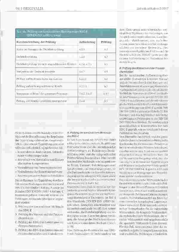 Vorschauseite 3: Durchführung und Umfang der Typprüfung von Reinigungs-Desinfektionsgeräten zur Aufbereitung thermolabiler Endoskope gemäß Normenreihe DIN EN IS015883