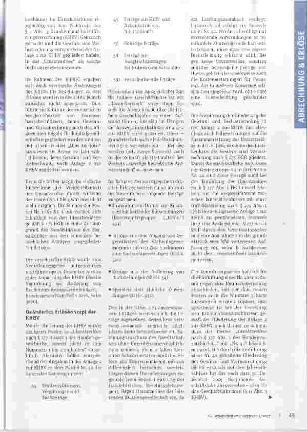Vorschauseite 2: Umsatzerlöse im Krankenhaus