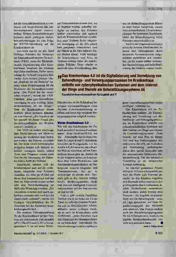Vorschauseite 2: Der Infrastruktur fehlt die Finanzierung