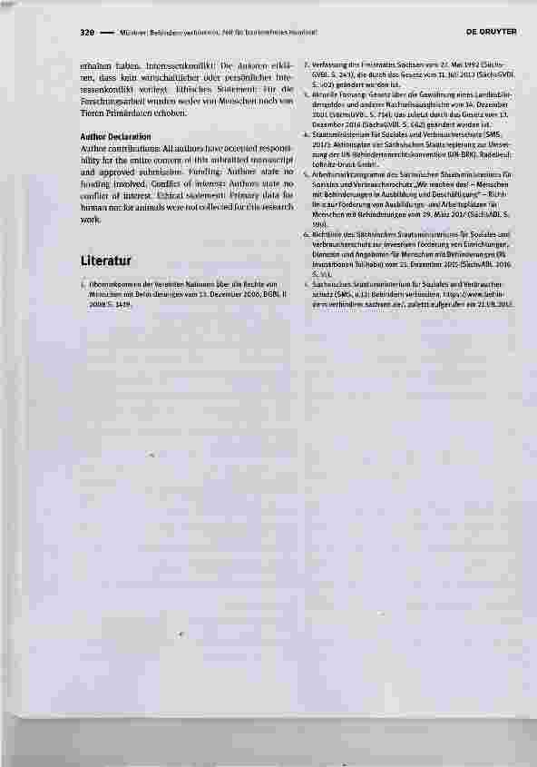 Vorschauseite 3: Behindern verhindern. Zeit für barrierefreies Handeln!