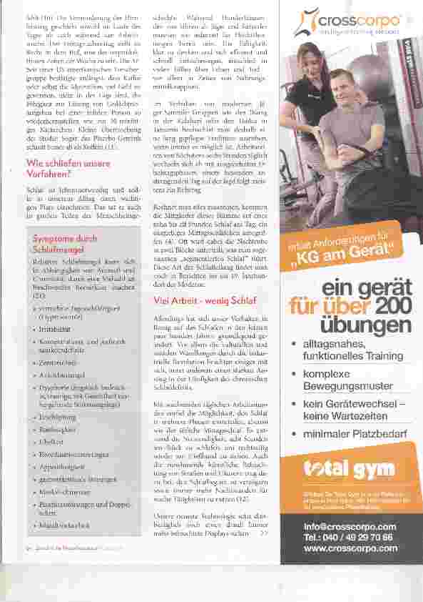 Vorschauseite 2: Schlaflos durch den Alltag