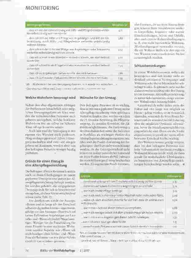Vorschauseite 2: Differenzierte Präferenzen