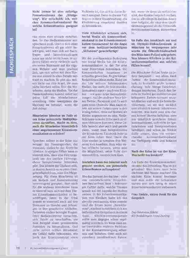 Vorschauseite 3: Kopf in den Sand war gestern