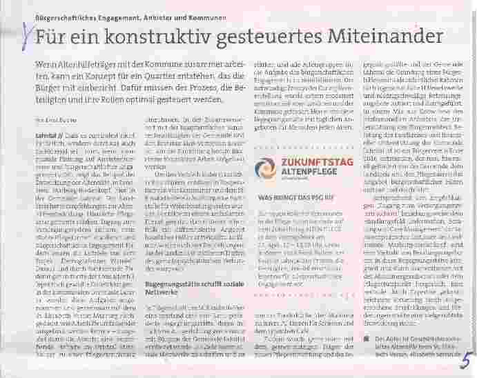 Vorschauseite 1: Für ein konstruktiv gesteuertes Miteinander
