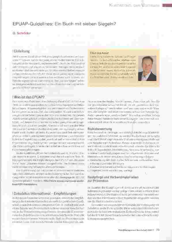 Vorschauseite 1: EPUAP-Guidelines: Ein Buch mit sieben Siegeln?