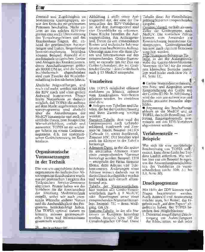 Vorschauseite 3: MedGV mit EDV?