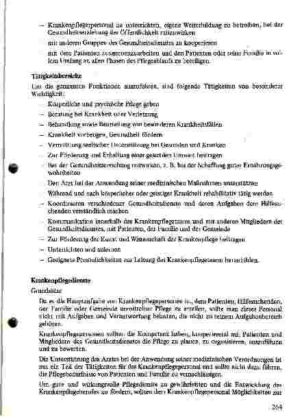 Vorschauseite 2: Überlegungen zum Krankenpflegeberuf