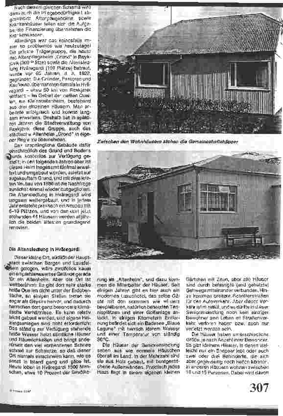 Vorschauseite 2: Altenheime in Island: Gemeinschaft ist wichtiger als Öffentlichkeit!