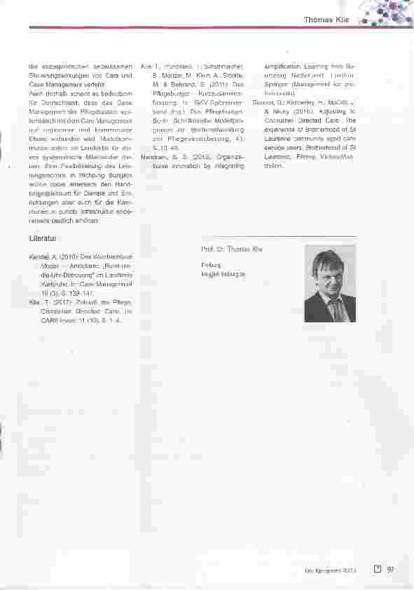 Vorschauseite 4: Erfahrungen mit Consumer Directed Care in Australien