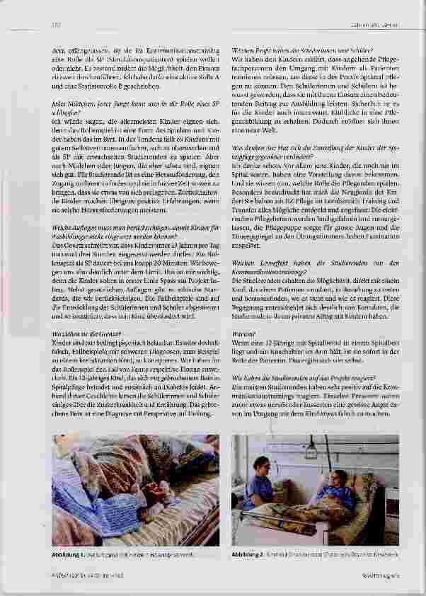 Vorschauseite 2: Kinder im Einsatz als Simulationspatienten