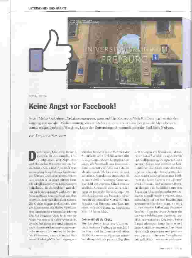 Vorschauseite 1: Keine Angst vor Facebook!