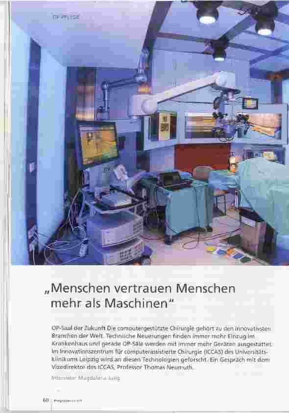 Vorschauseite 1: Menschen vertrauen Menschen mehr als Maschinen