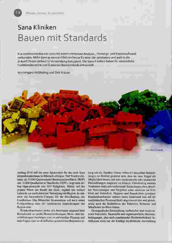 Vorschauseite 1: Bauen mit Standards