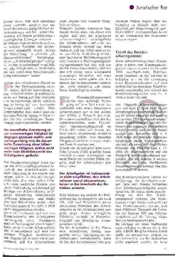 Vorschauseite 2: Umsetzung, Versetzung, Abmahnung und Änderungskündigung