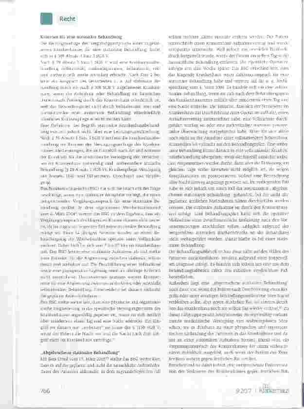 Vorschauseite 2: Behandlungsabbruch durch den Patienten