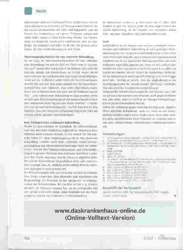 Vorschauseite 3: Behandlungsabbruch durch den Patienten