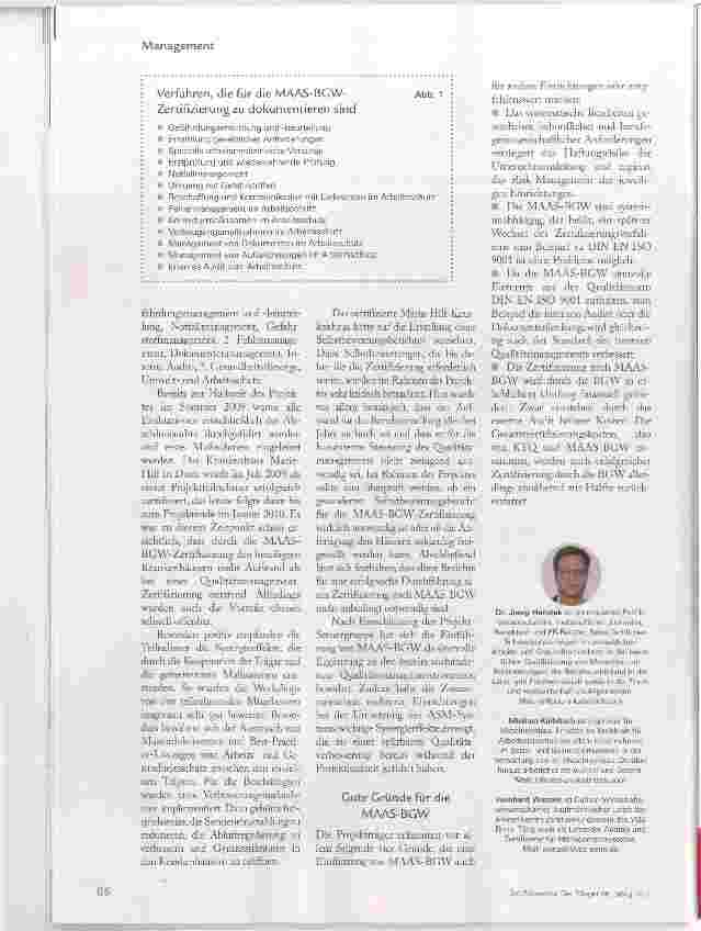 Vorschauseite 3: Arbeitsschutz fest verankern