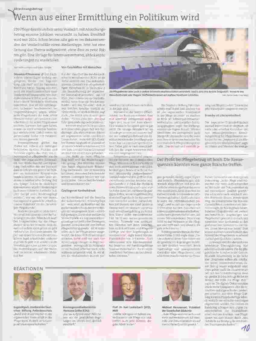Vorschauseite 1: Wenn aus einer Ermittlung ein Politikum wird