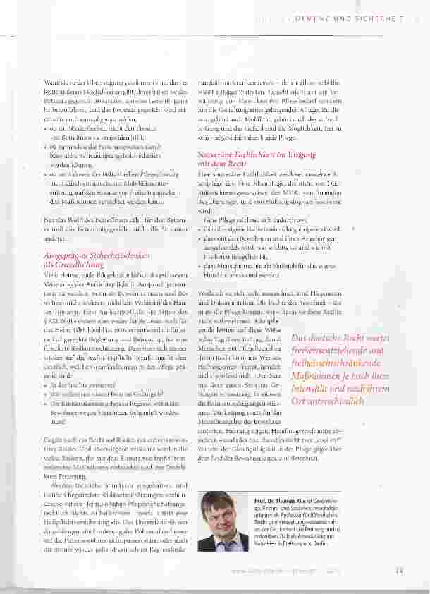 Vorschauseite 6: Freiheit und Fürsorge