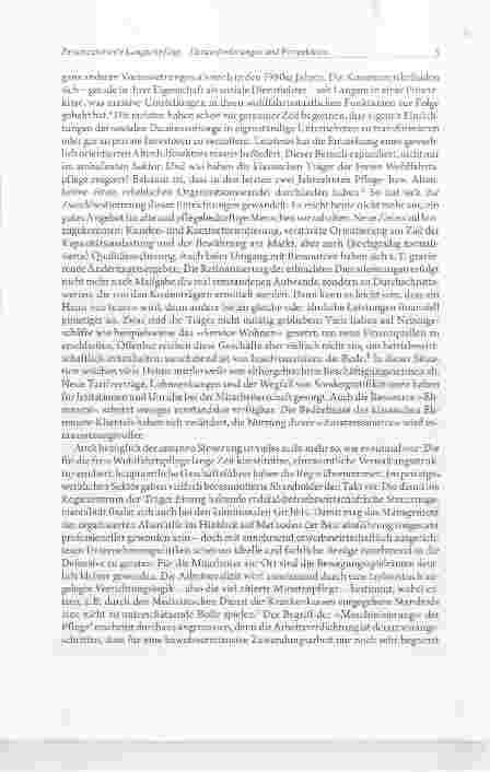 Vorschauseite 3: Personzentrierte Langzeitpflege Herausforderungen und Perspektiven