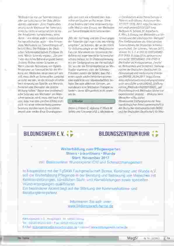 Vorschauseite 2: Krebspatienten vor unrealistischen Heilungserwartungen schützen