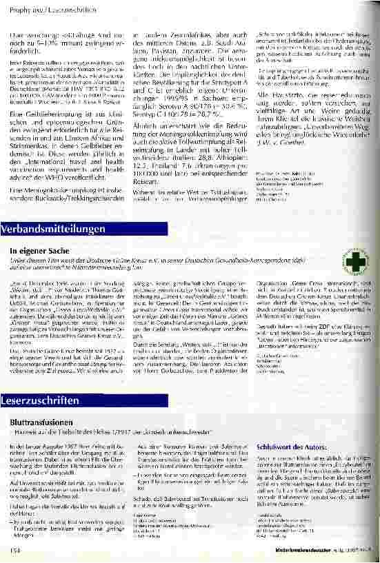Vorschauseite 2: Reiseimpfungen