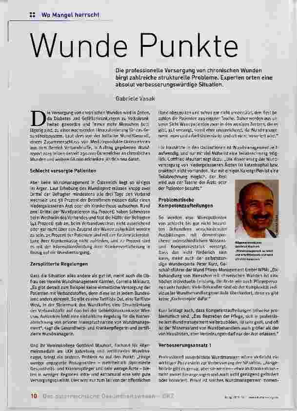 Vorschauseite 1: Wunde Punkte