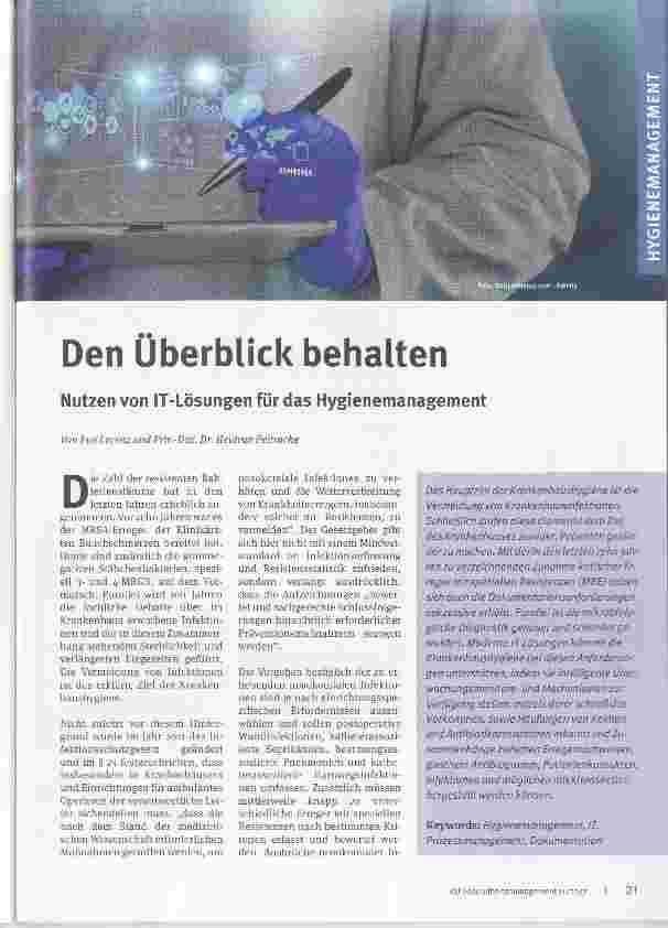 Vorschauseite 1: Den Überblick behalten
