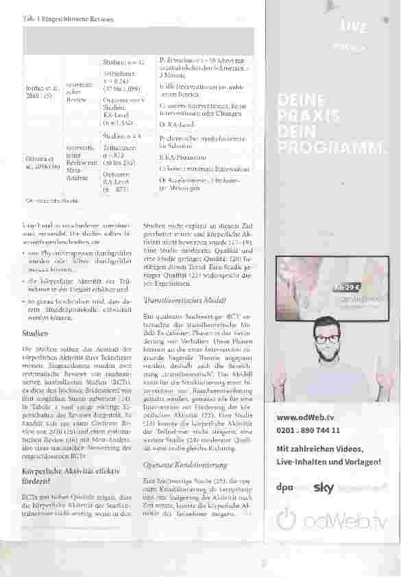 Vorschauseite 2: Prävention chronischer muskuloskelettaler Beschwerden