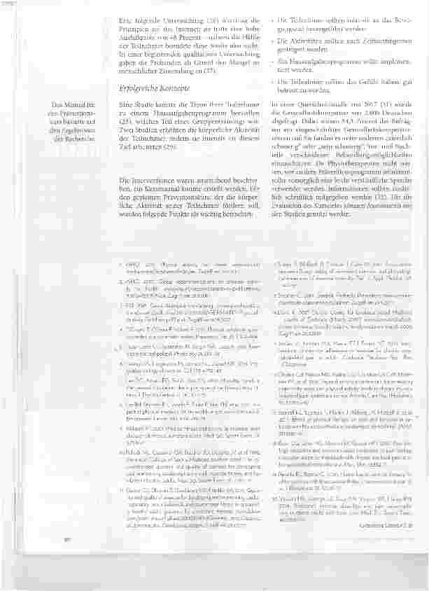 Vorschauseite 3: Prävention chronischer muskuloskelettaler Beschwerden