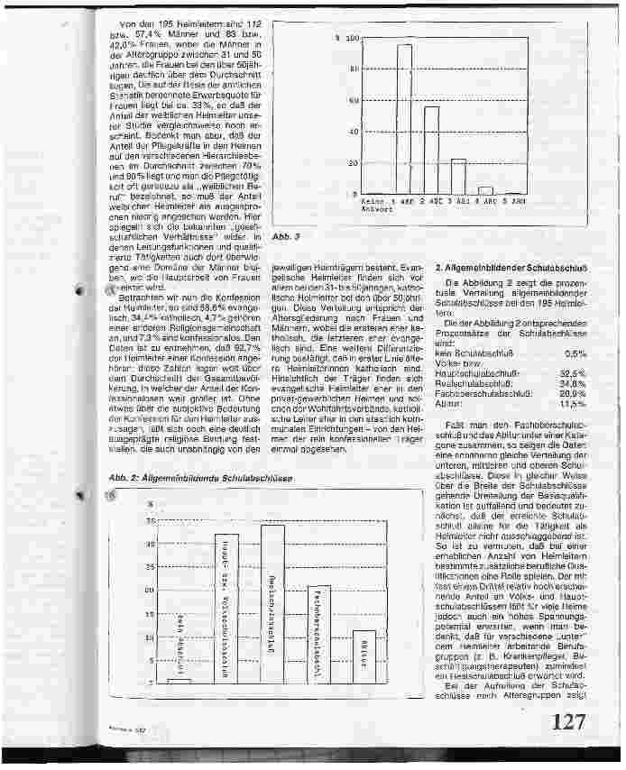 Vorschauseite 2: Wer ist Heimleiter? Soziodemographische Daten und beruflicher Werdegang