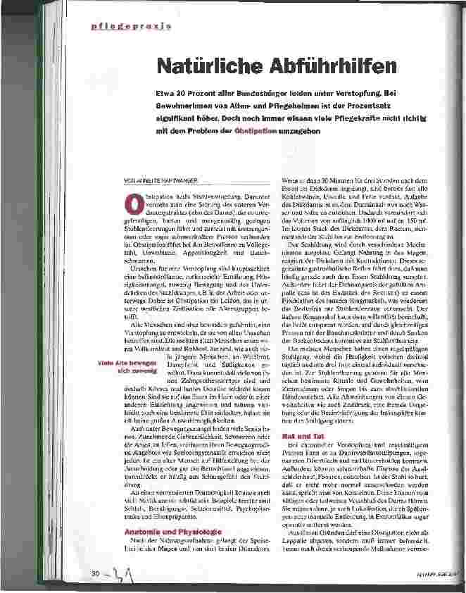 Vorschauseite 1: Natürliche Abführhilfen