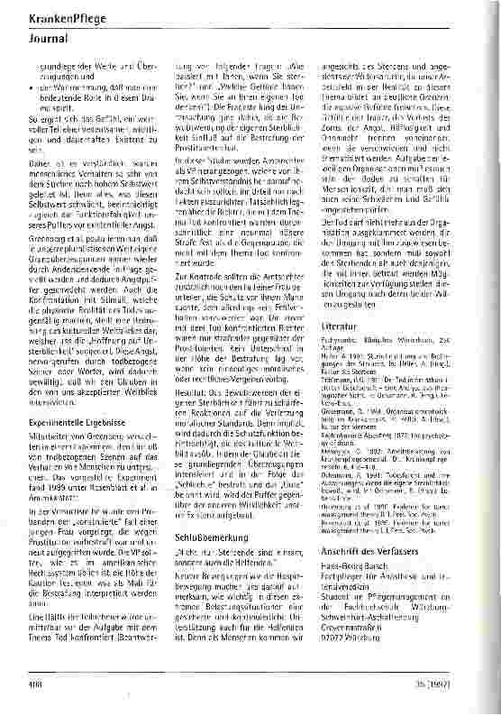 Vorschauseite 3: Tod - eine alltägliche Angelegenheit