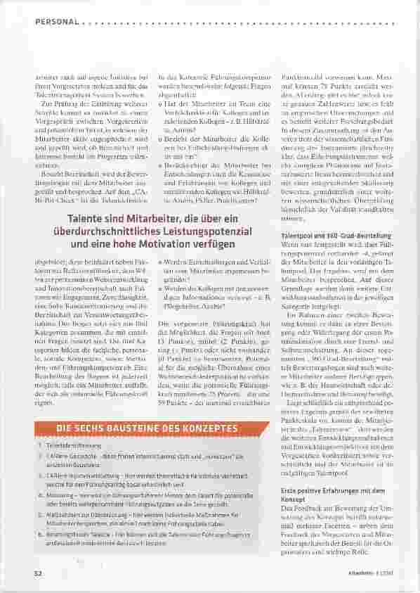 Vorschauseite 3: Führung braucht Talente