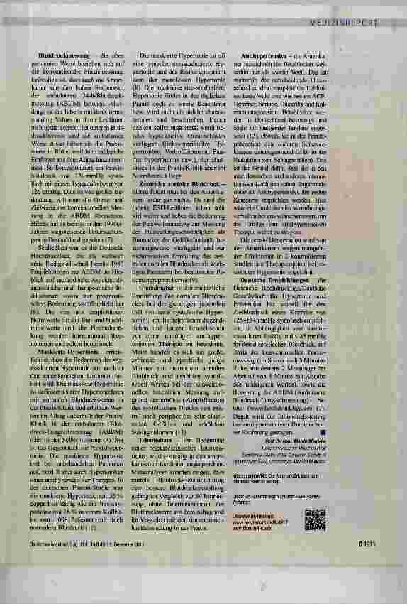 Vorschauseite 2: Das Leid mit den Leitlinien