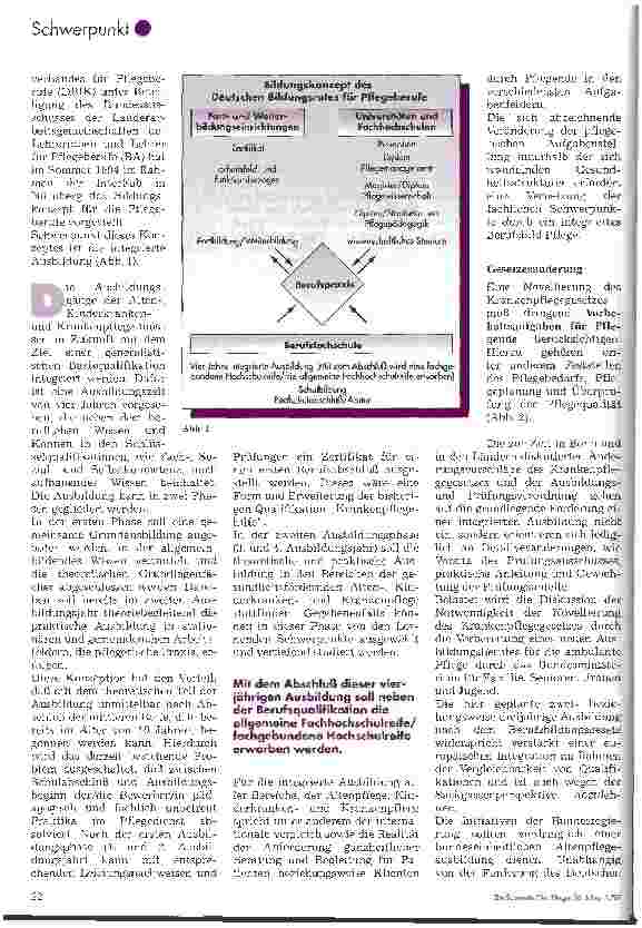 Vorschauseite 3: Anforderungen an eine zukunftsorientierte Aus-, Fortund Weiterbildung in der Pflege