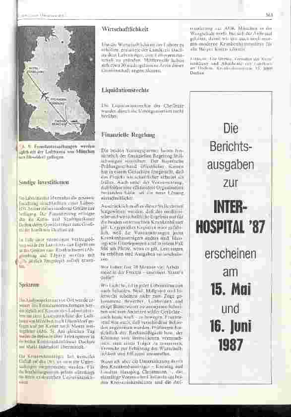 Vorschauseite 3: Privatisierung von zwei Krankenhauslabors zur Erhöhung der Wirtschaftlichkeit