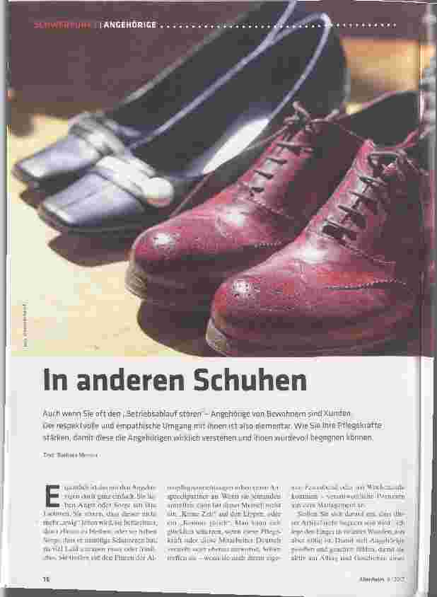 Vorschauseite 1: In anderen Schuhen