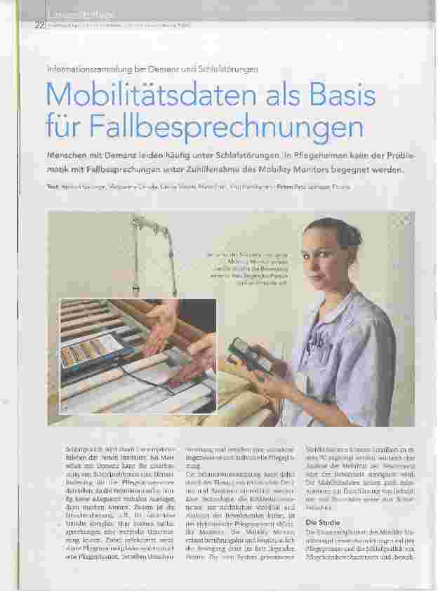 Vorschauseite 1: Mobilitätsdaten als Basis für Fallbesprechnungen