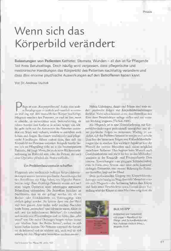 Vorschauseite 1: Wenn sich das Körperbild verändert