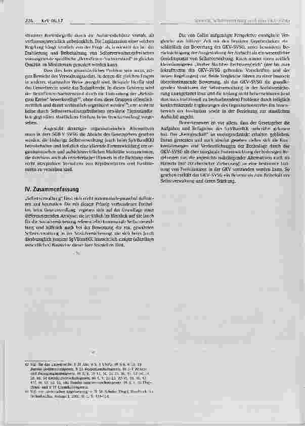 Vorschauseite 6: Selbstverwaltung nach dem GKV- Selbstverwaltungsstärkungsgesetz