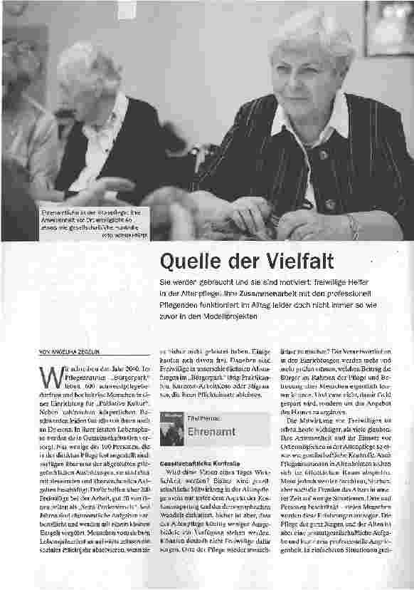 Vorschauseite 1: Quelle der Vielfalt